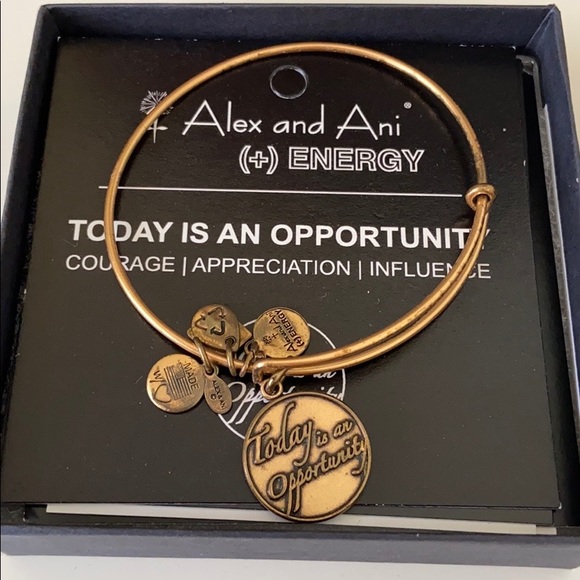 Alex and Ani Jewelry - “Today is an opportunity” Alex and Ani Bracelet